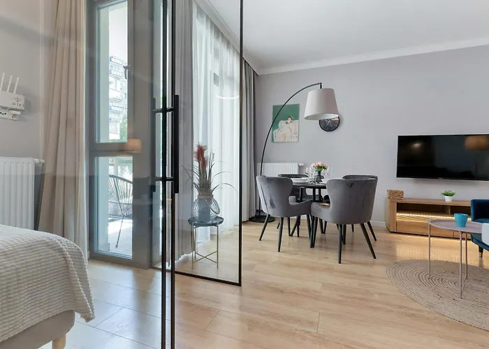 Daire Elegant In Center With Parking And Access To Viewing Terrace By Renters Gdansk